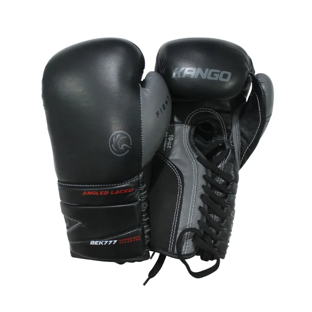 Leather Metallic Boxing Gloves   Hand Wrap