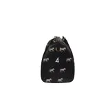 Leather Zebra Duffle
