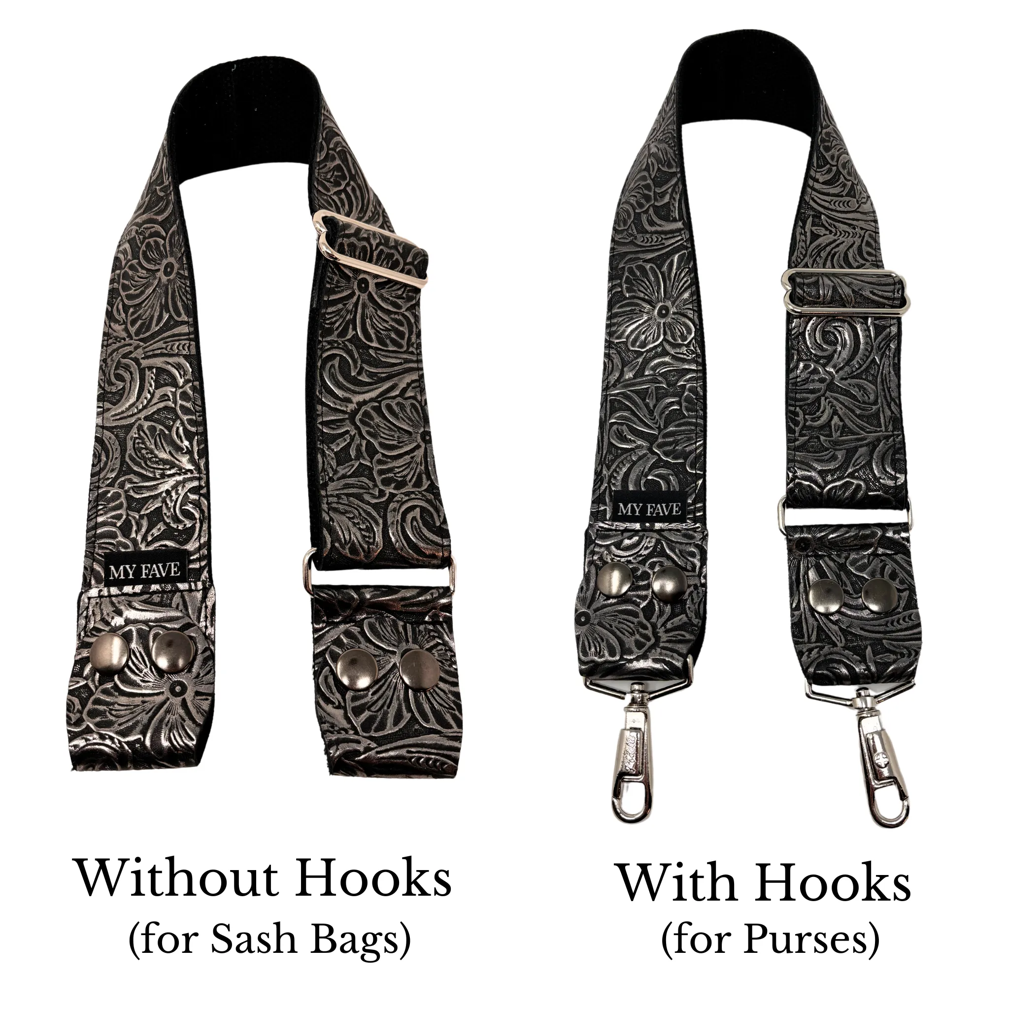 Leathers - Charcoal Embossed