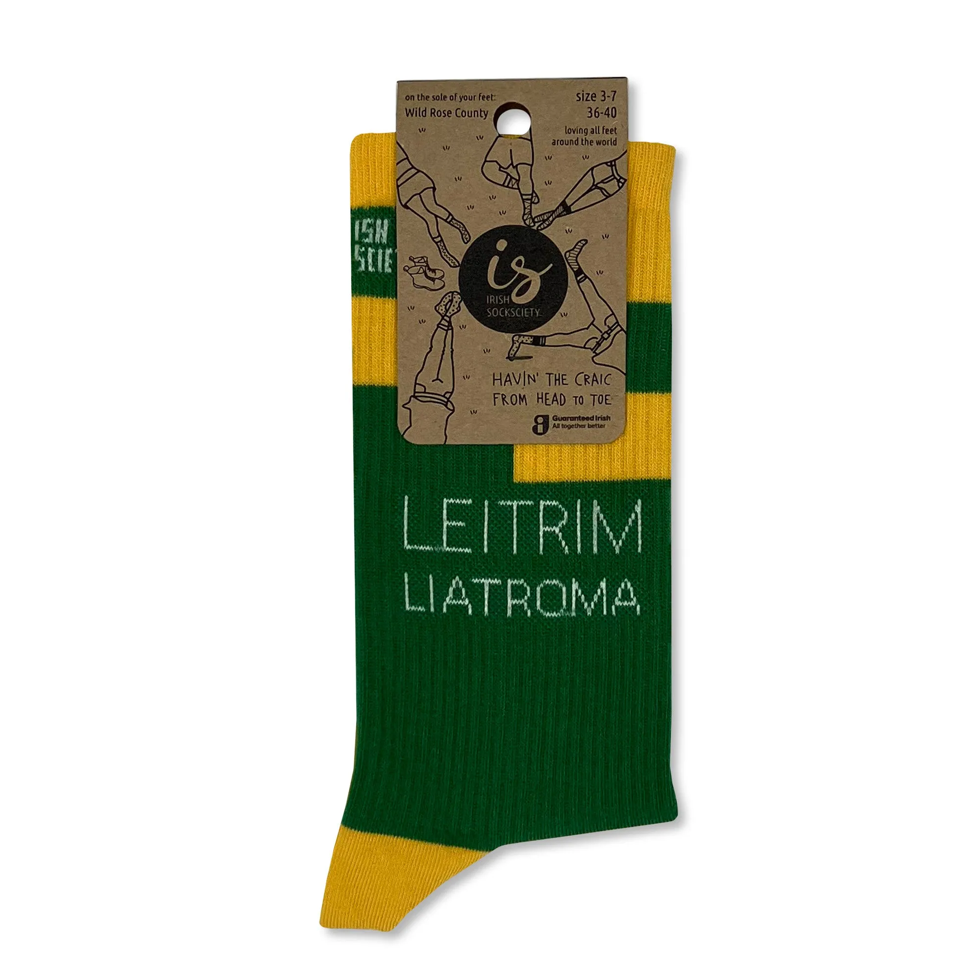 Leitrim Socks - Wild Rose County