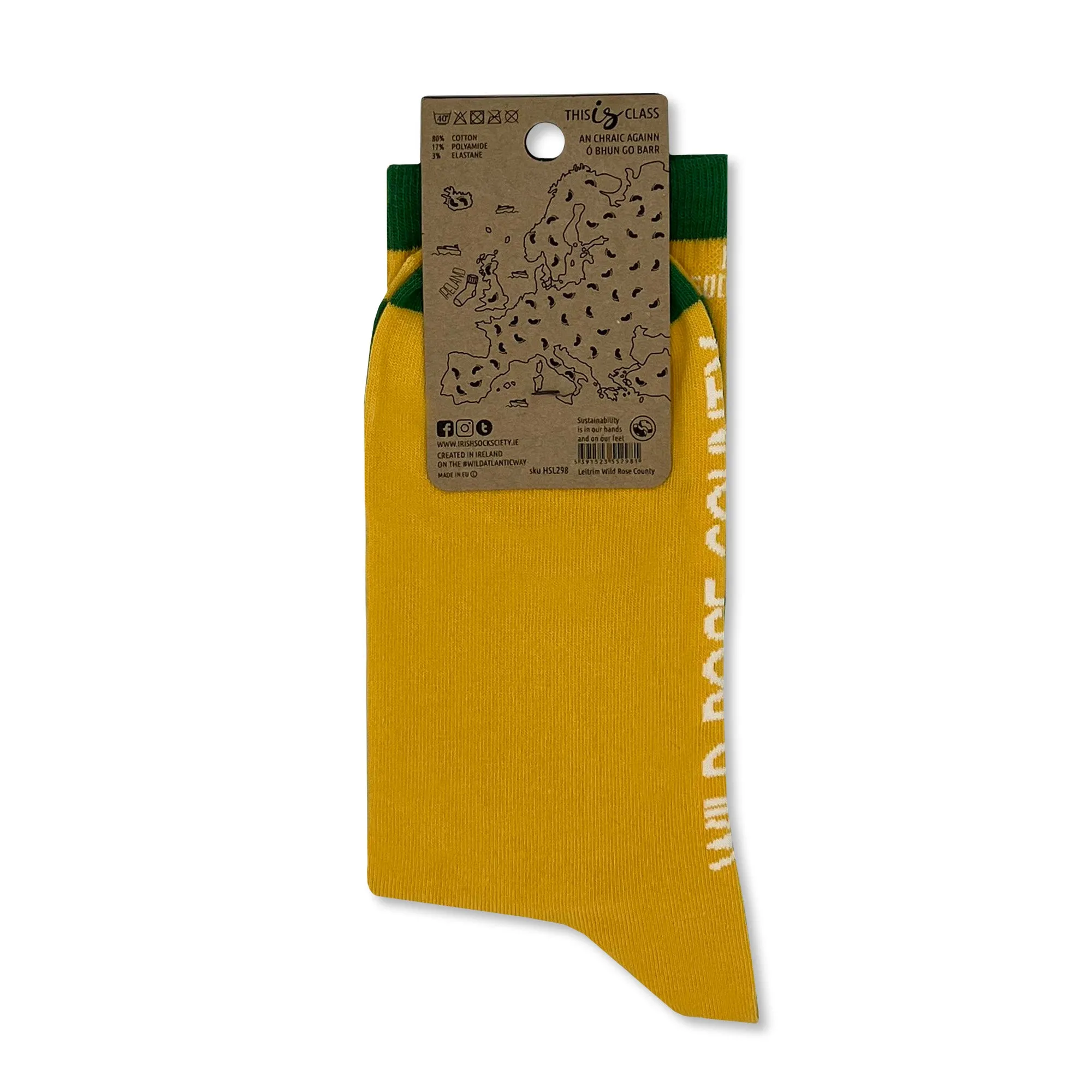 Leitrim Socks - Wild Rose County