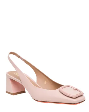 Lemon Slingback Heel in Pink