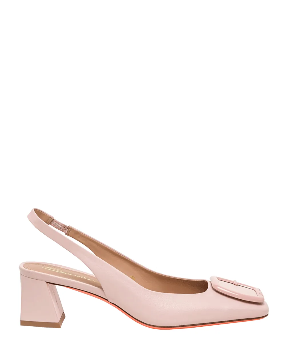 Lemon Slingback Heel in Pink