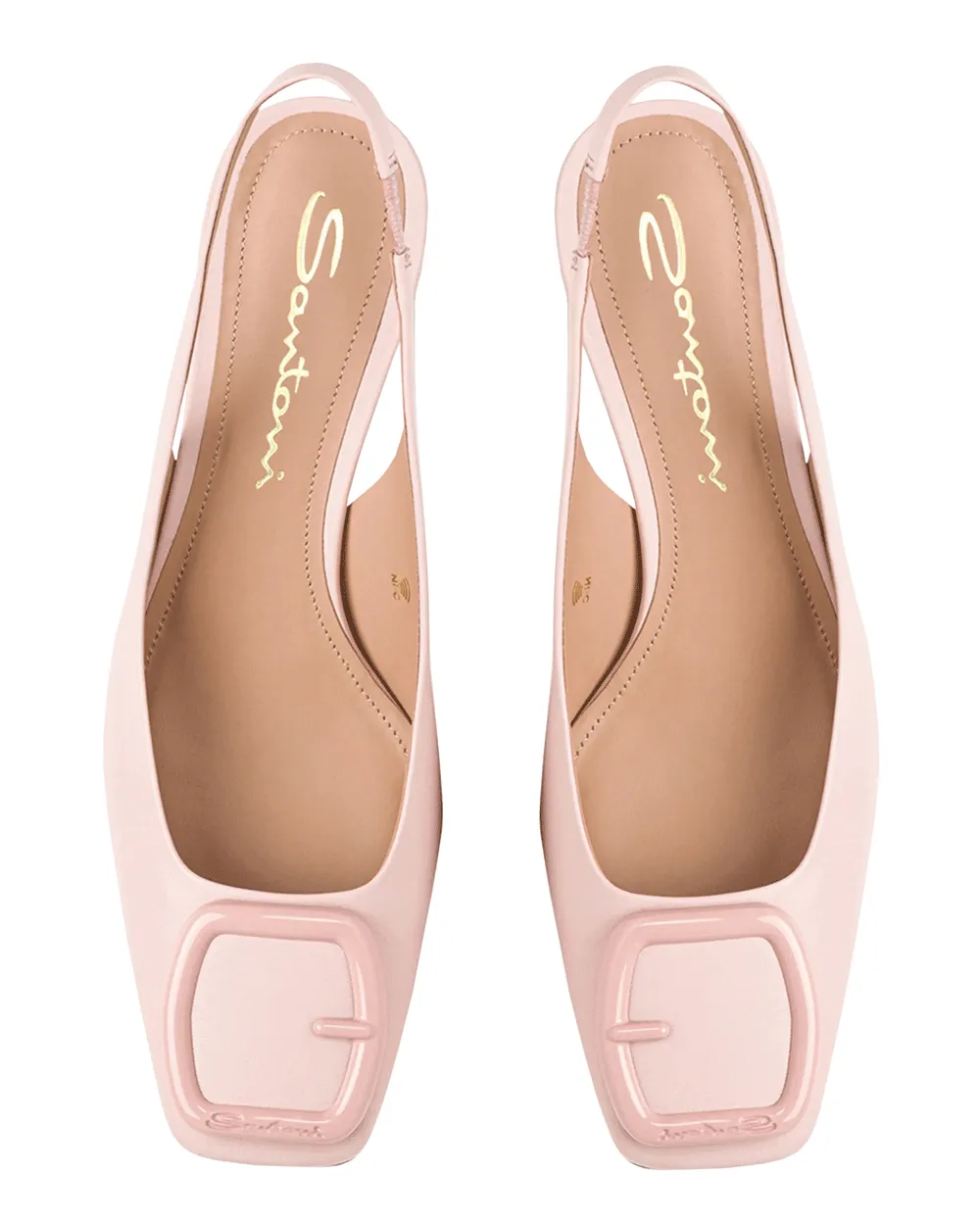 Lemon Slingback Heel in Pink