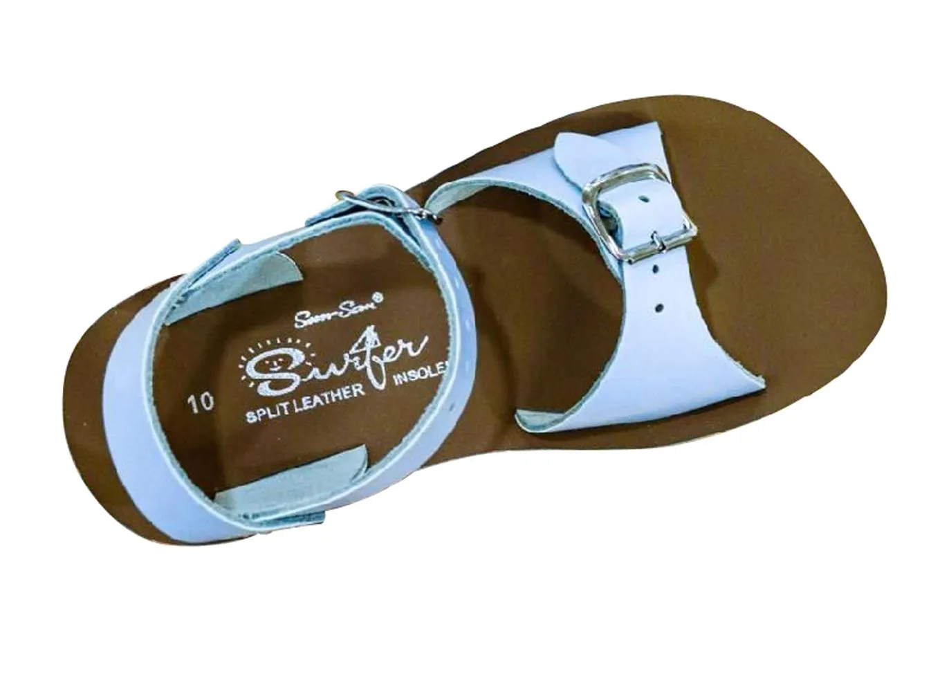 LIGHT BLUE SUN SAN SALTWATER SURFER SANDAL