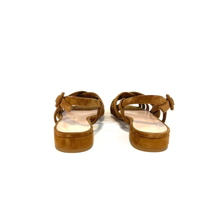 Loeffler Randall - Shelly Suede Flat Sandal (Cacao)