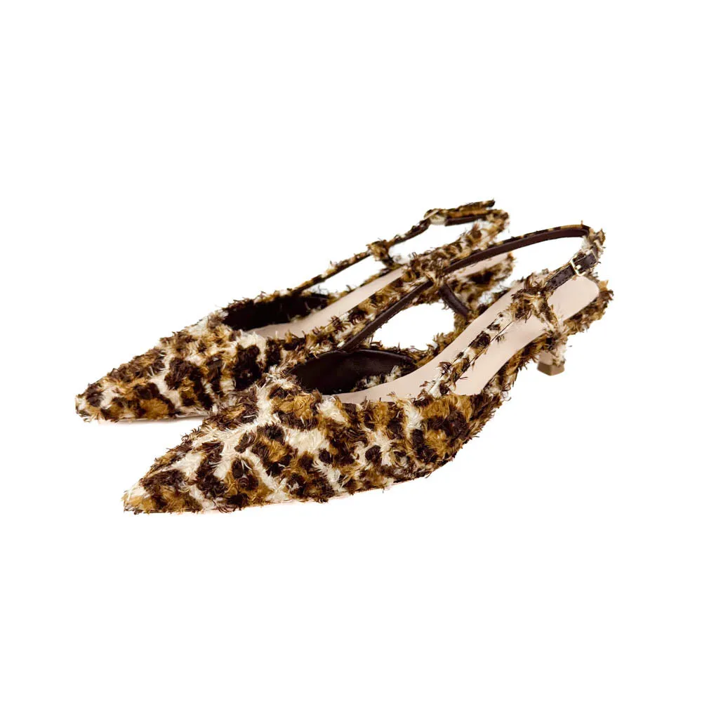 Loeffler Randall - Tyson Kitten Heel (Leopard)
