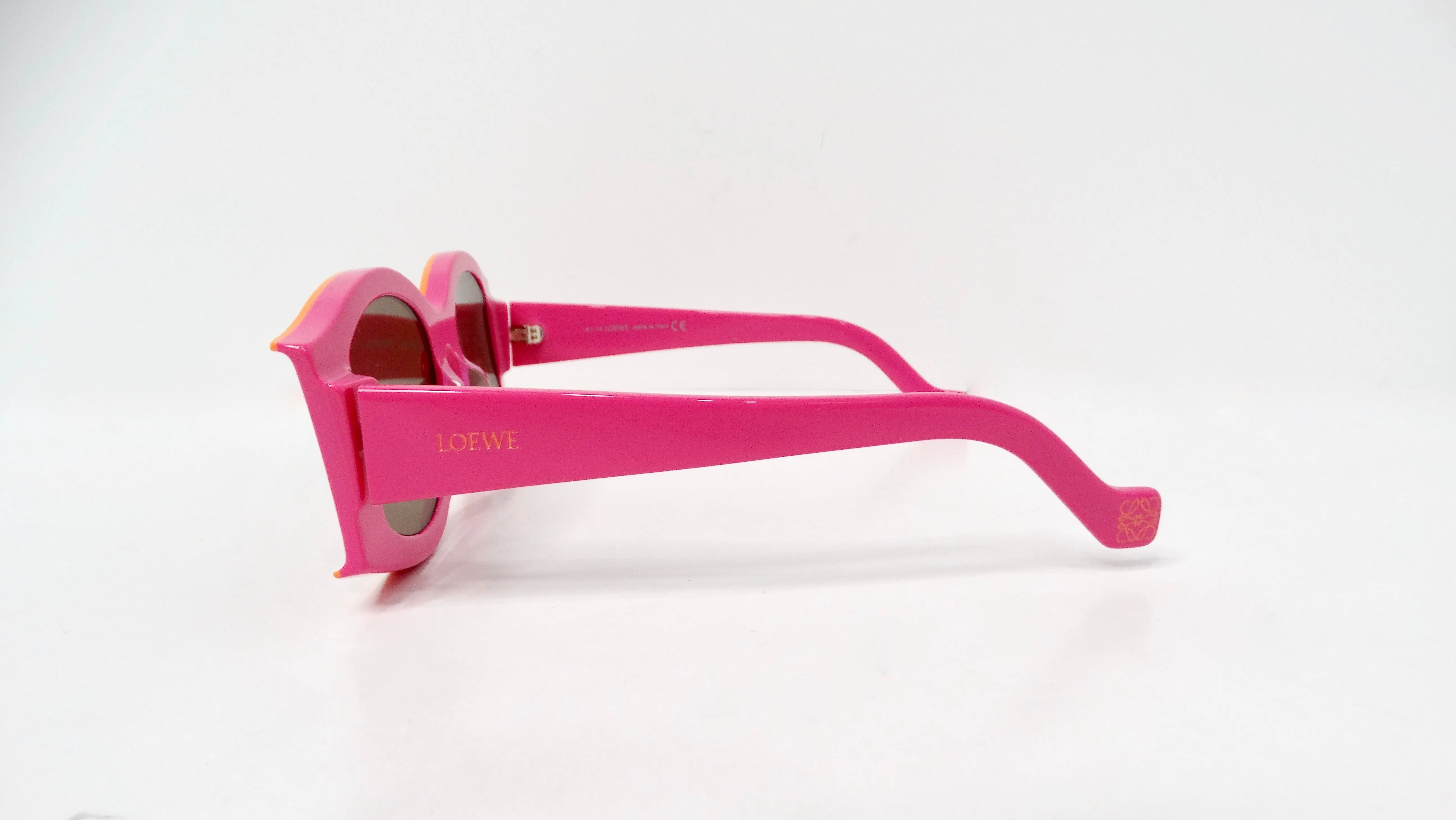 Loewe x Paula Ibiza Oversized Pink & Orange Sunglasses