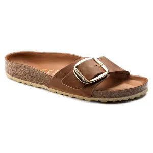 Madrid Big Buckle - Cognac - Women's