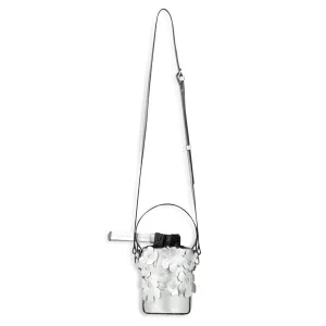 Marimekko Imprint Nano Bucket Bag 3D Unikko, Silver
