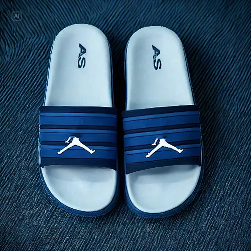 Men's Double Color Outer Wear Summer Slide
