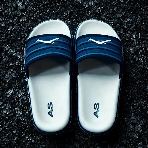 Men's Double Color Outer Wear Summer Slide