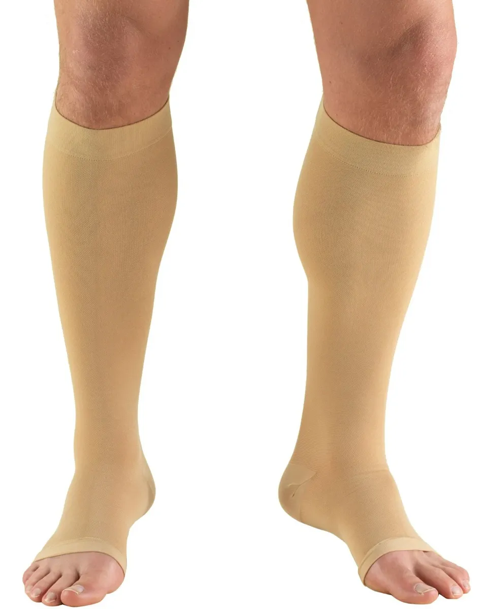 MicroFiber Medical Compression Socks 20-30 Open Toe