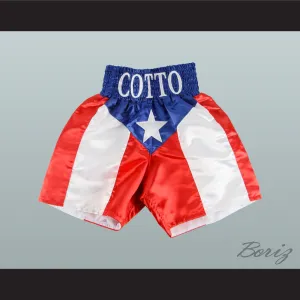 Miguel Cotto Boxing Shorts