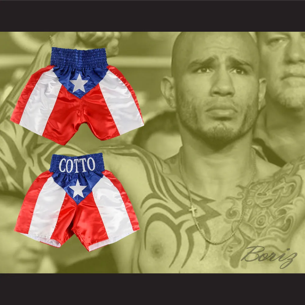 Miguel Cotto Boxing Shorts
