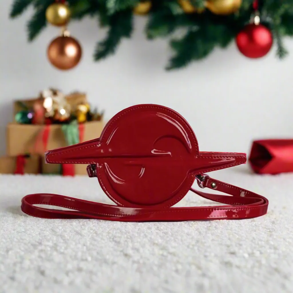 MINI UFO • RED PATENT