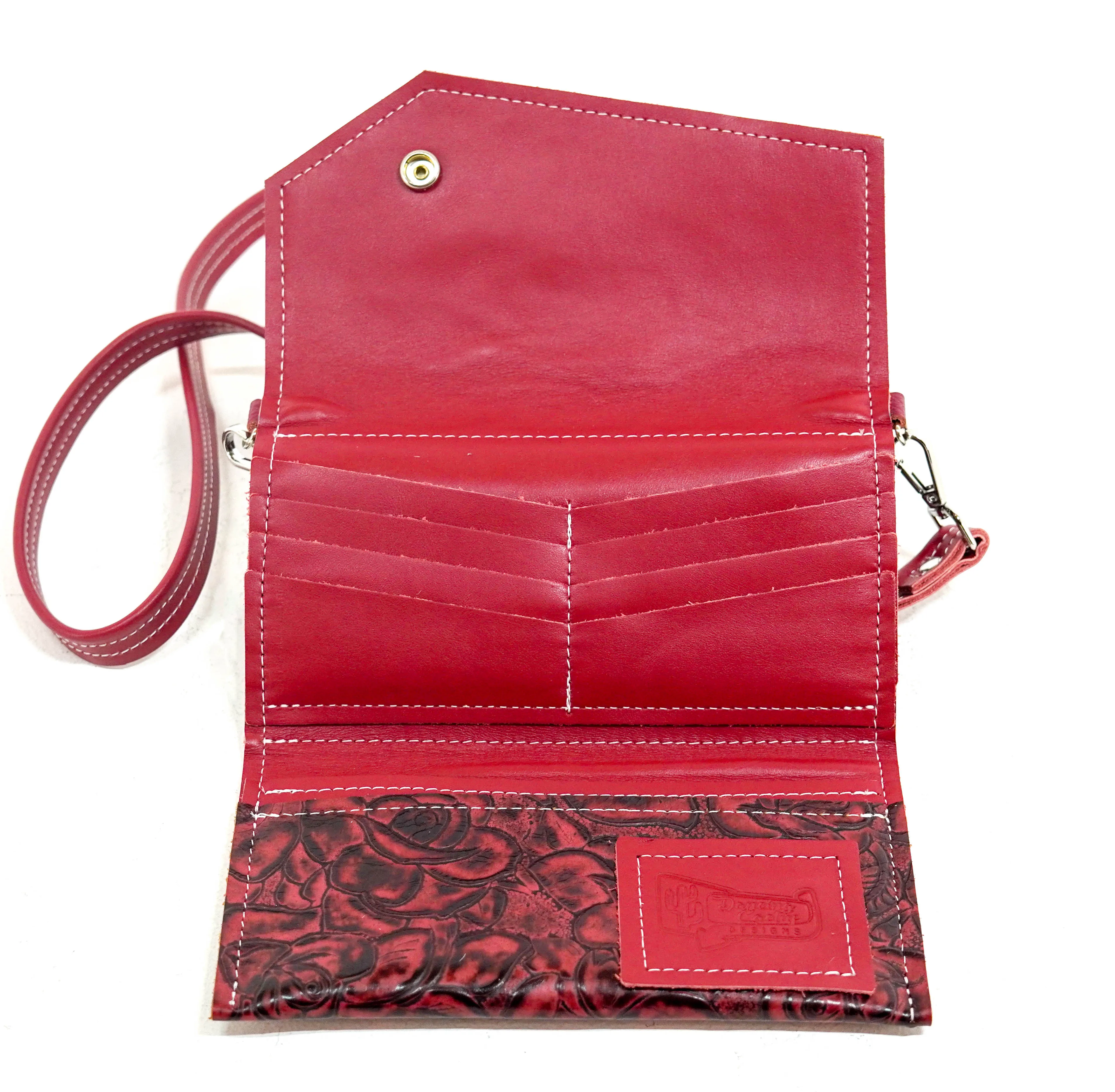 Miranda - All Embossed w/ Red Roses