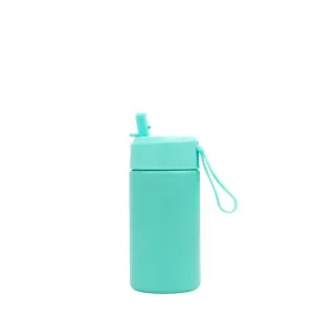MontiiCo Fusion Sipper Lid Drink Bottle | Lagoon - 350ml