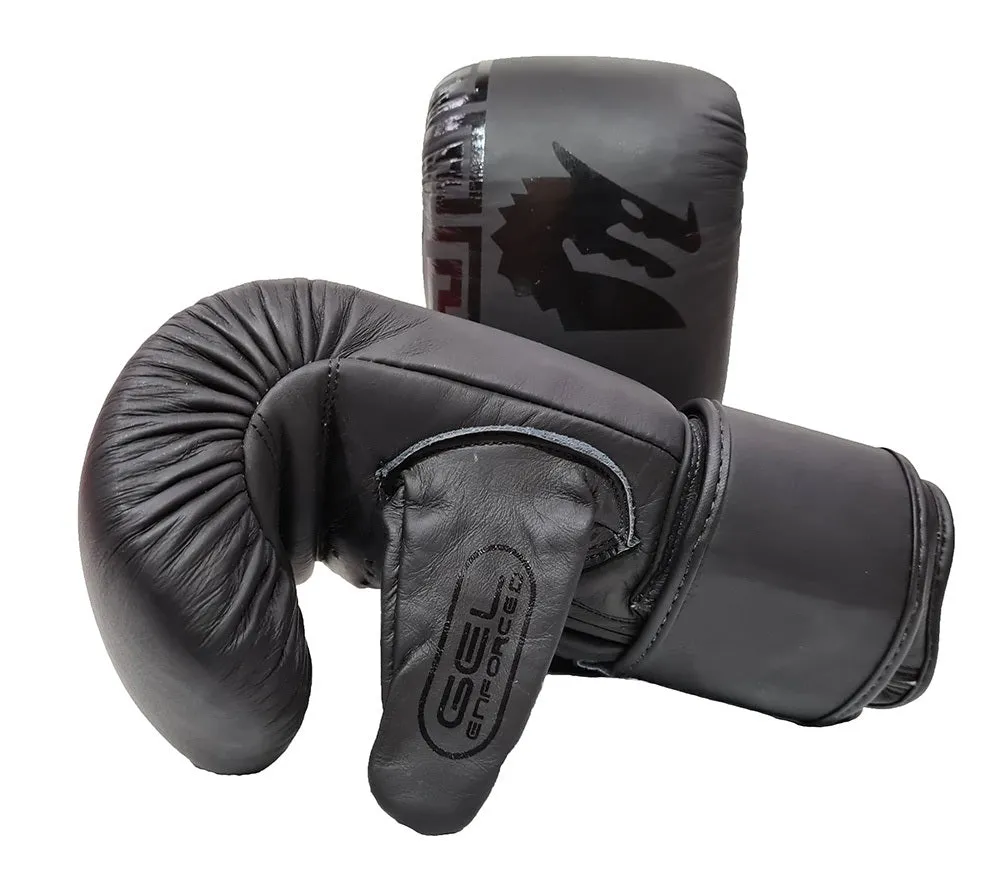 Morgan B2 Bomber Leather Bag Mitts