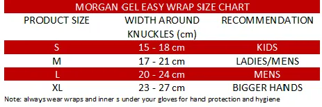 Morgan Gel Injected Hand Wraps