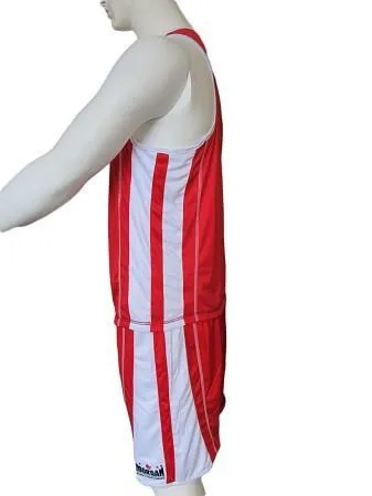 MORGAN REVERSIBLE RED/BLUE TRAINING COMPETITION BOXING SHORTS
