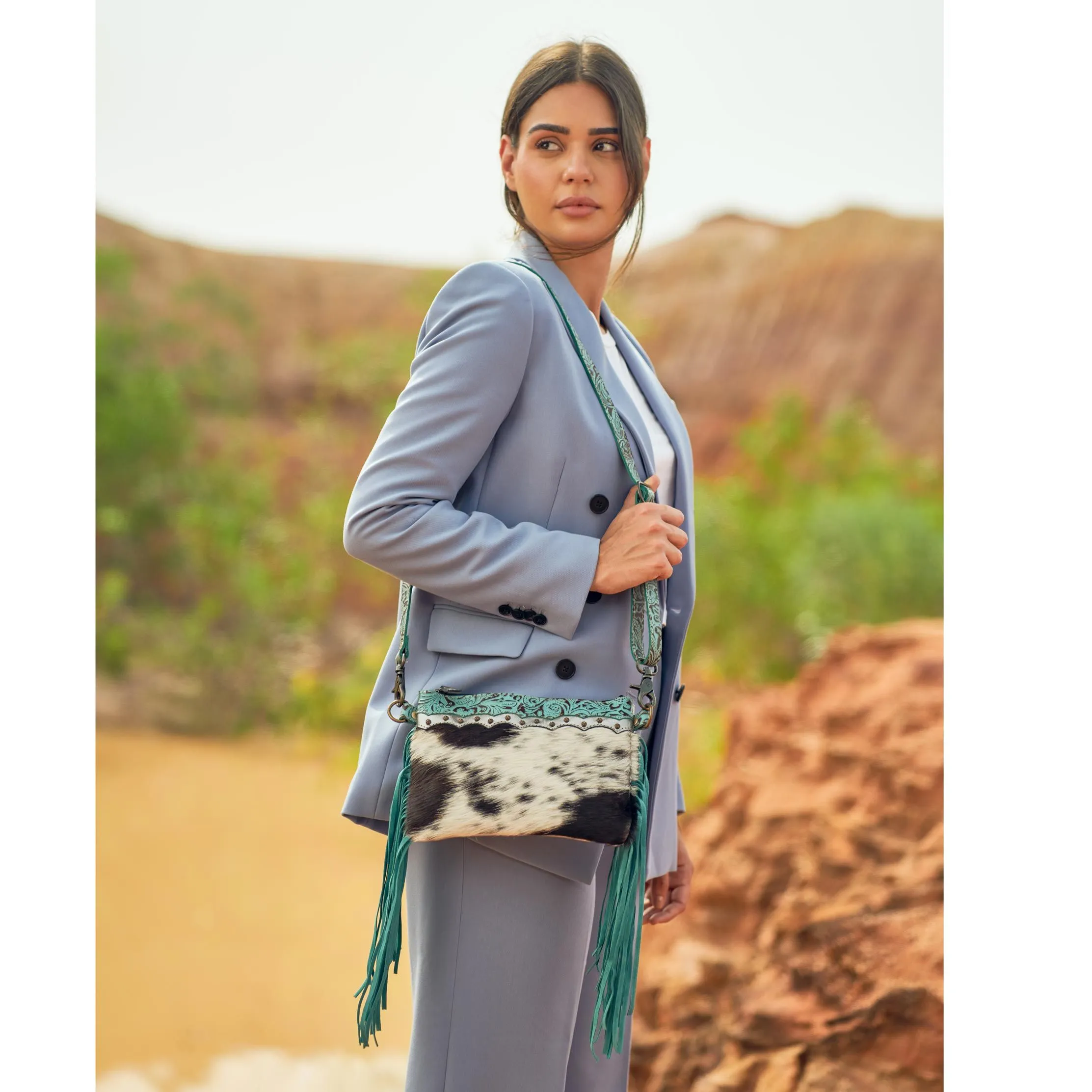 Myra Bag Exotic Azure Bag