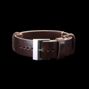 NAT2 Leather Watch Strap, Military 103