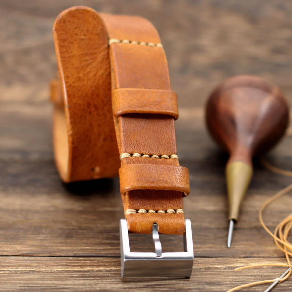 NAT2 Leather Watch Strap, Vintage 403