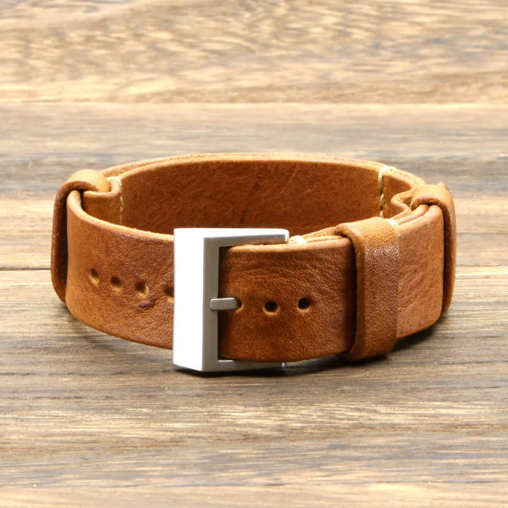 NAT2 Leather Watch Strap, Vintage 403
