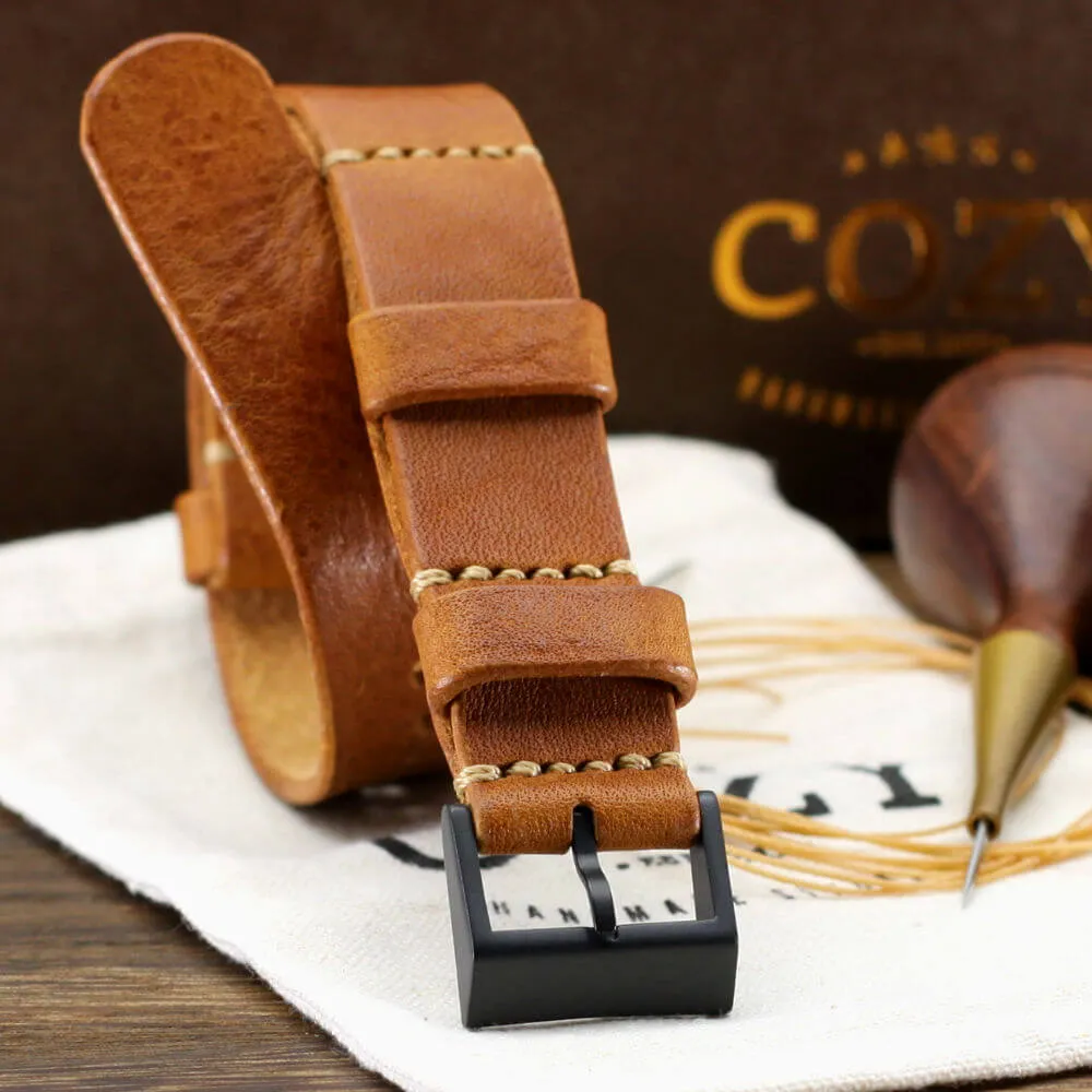NAT2 Leather Watch Strap, Vintage 403