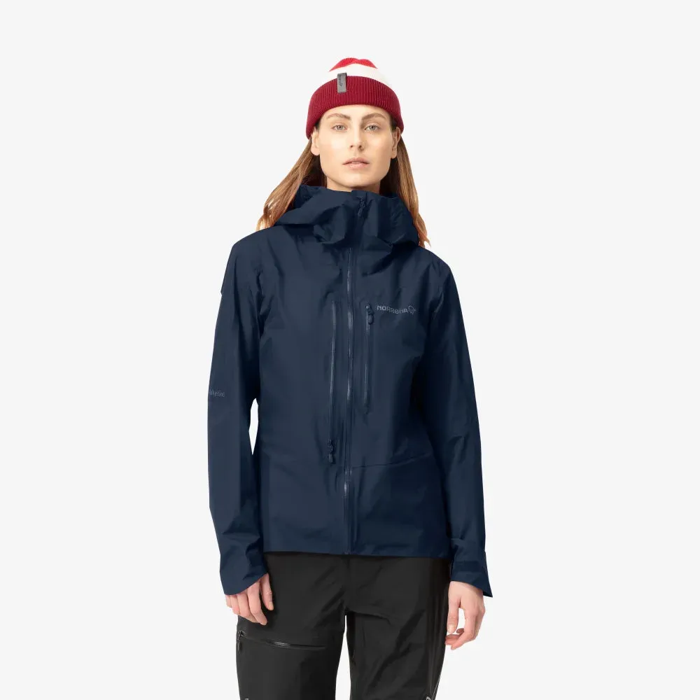 Norrona Women's Falketind Gore-Tex Paclite Jacket - Indigo Night - AW24