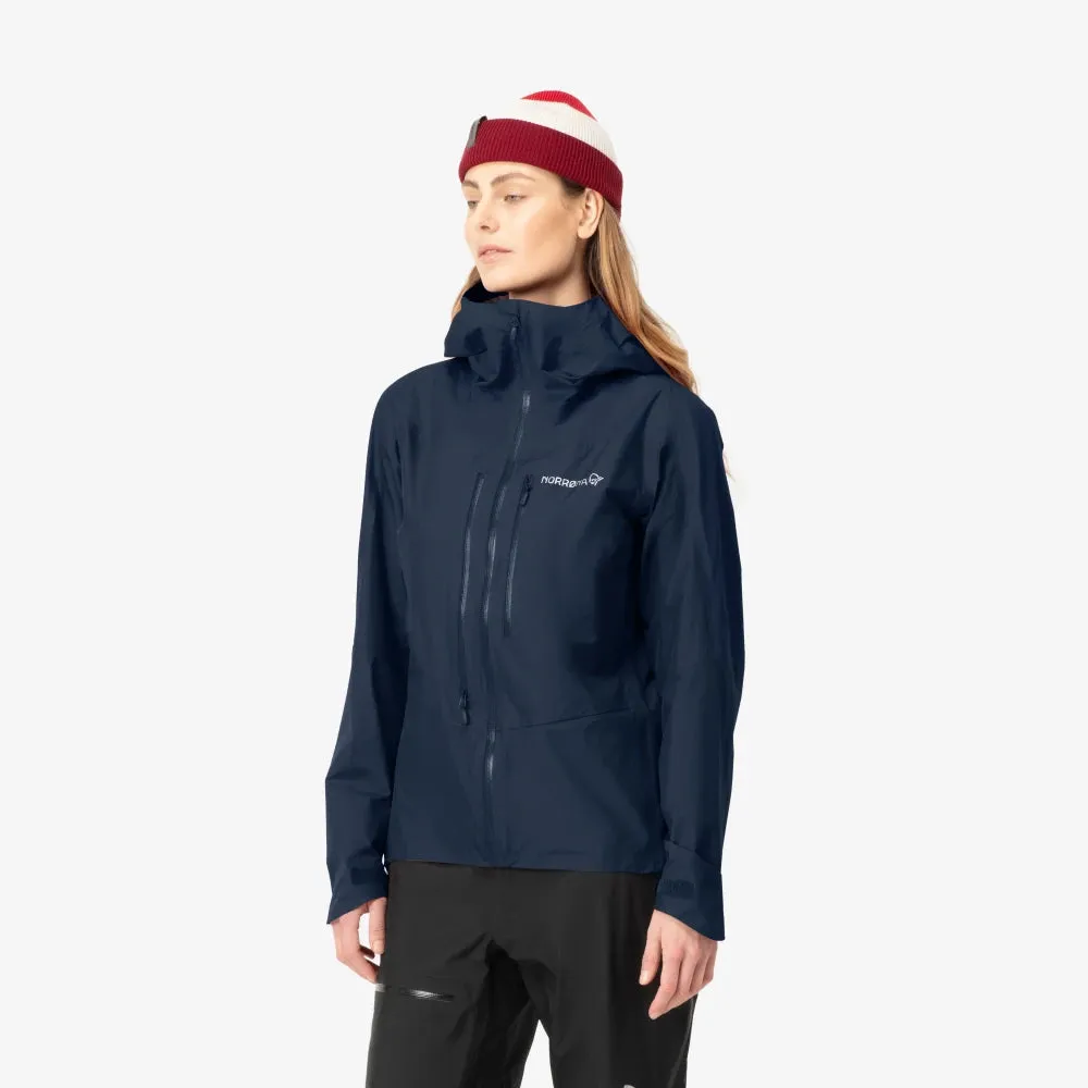 Norrona Women's Falketind Gore-Tex Paclite Jacket - Indigo Night - AW24