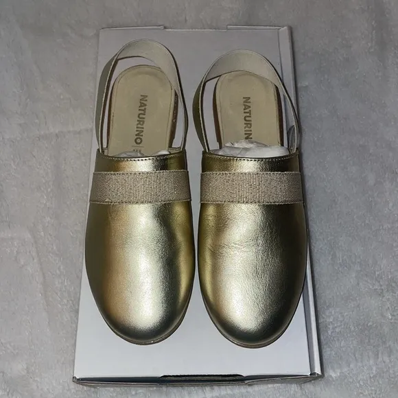 NWT Naturino Evry Slingback Mule