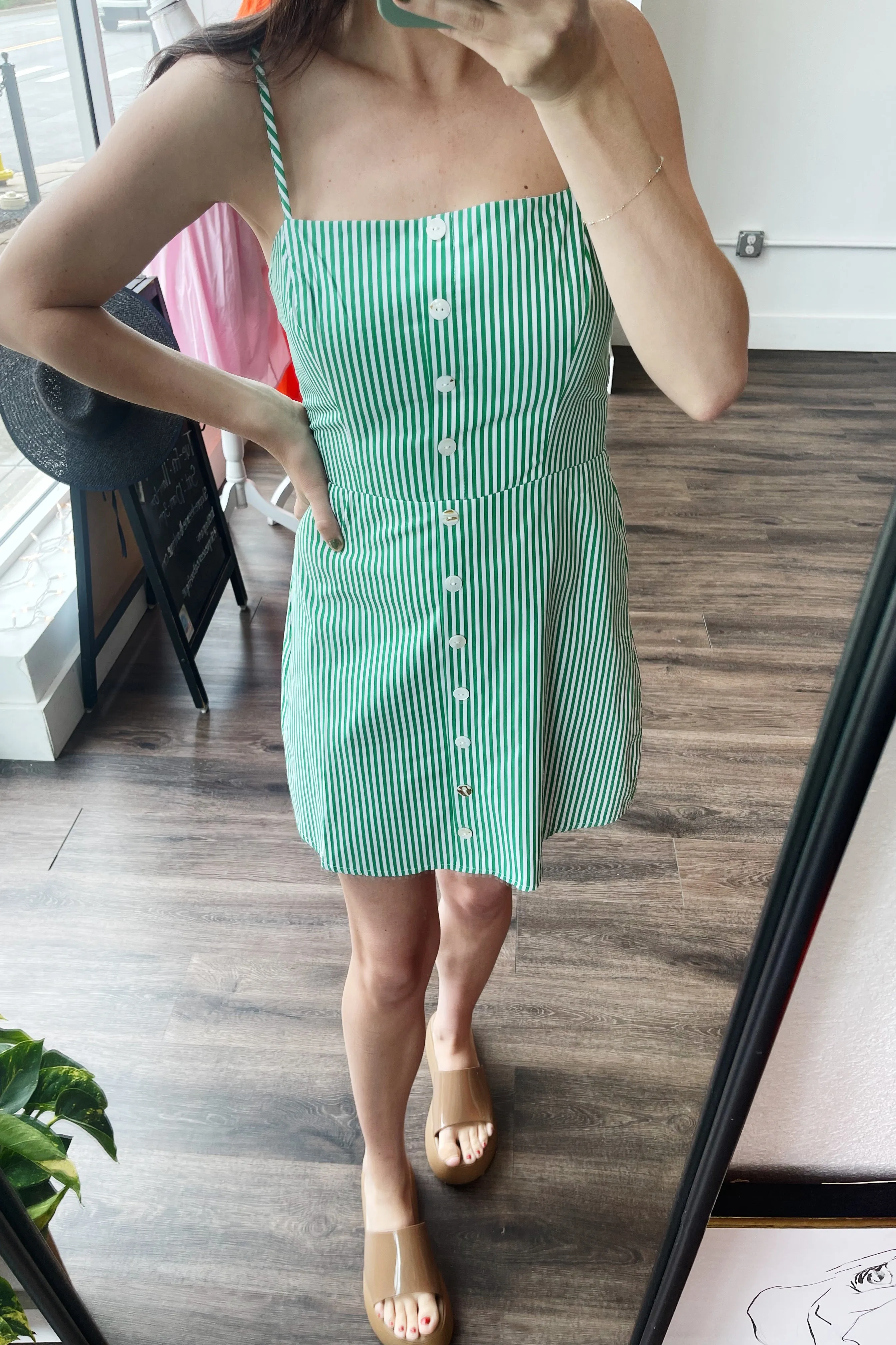 Olivia Green Dress