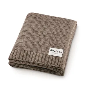 Organic Mocha Blanket