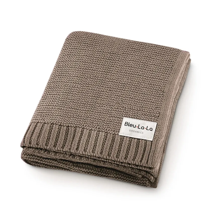 Organic Mocha Blanket