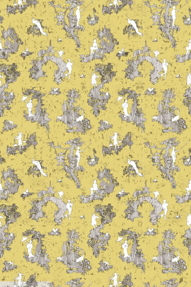 pillement islands cork wallpaper