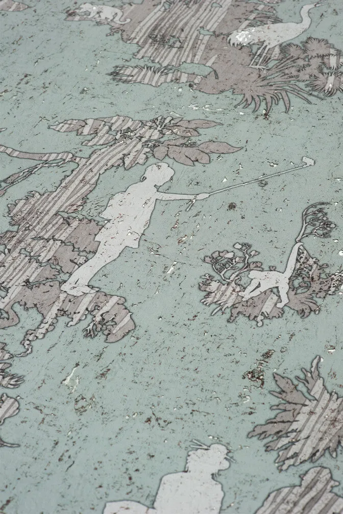 pillement islands cork wallpaper