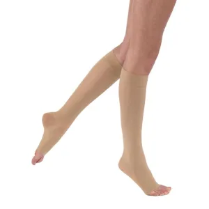 PR/1 JOBST ULTRASHEER WOMEN, KNEE HIGH, 20-30MMHG, LG, NATURAL, OPEN TOE
