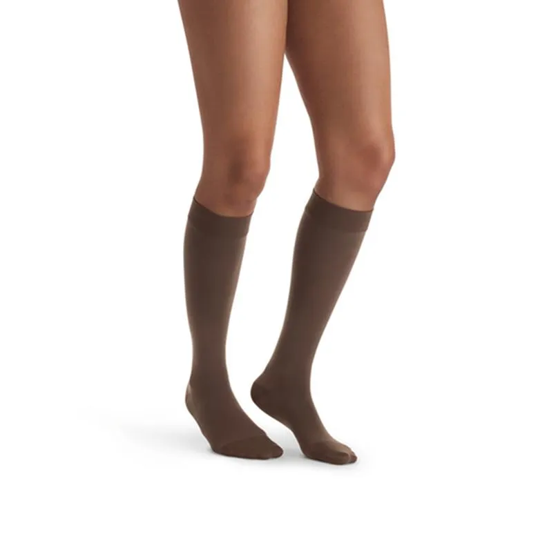 PR/1 JOBST ULTRASHEER WOMEN, KNEE HIGH, 20-30MMHG, SM, ESPRESSO, CLOSED TOE