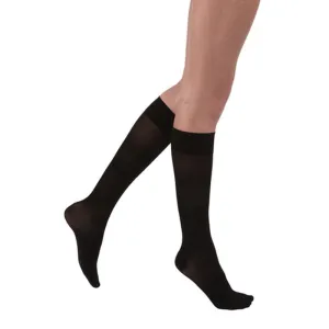 PR/1 JOBST ULTRASHEER WOMEN, KNEE HIGH, 20-30MMHG, XL, CLASSIC BLACK, OPEN TOE