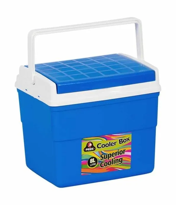 Pride Cooler Box 8 Litre Blue P3070