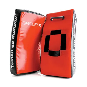 Punch Equipment KICK SHIELD GroupX - RED/BLACK