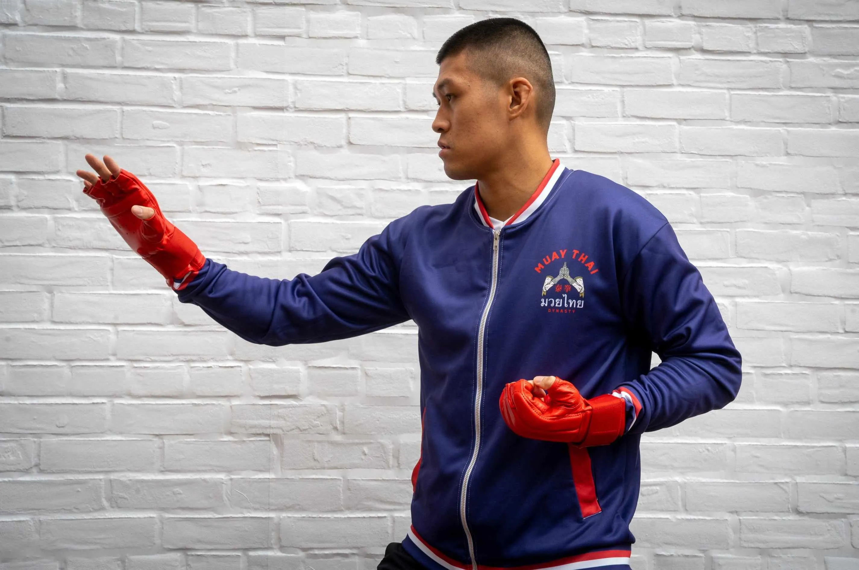 "Fatal Contact" Old School Kung Fu / Bareknuckle Boxing Bag Gloves