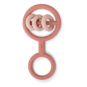 Rattle Teether - Rosewood