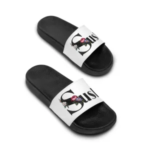 Raw Sushi "Sushi rose" Slide Sandals white