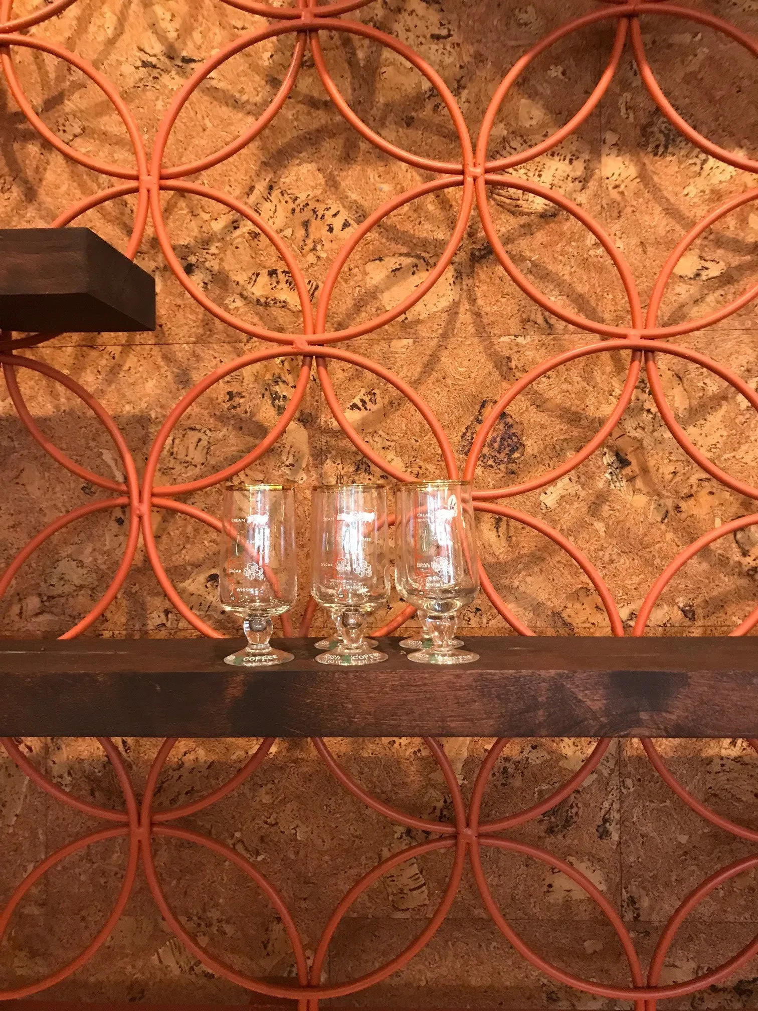 Redwood Cork Wall Tile