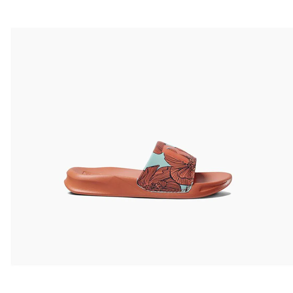 Reef Kids One Slide Sandals  - Coral Blossom