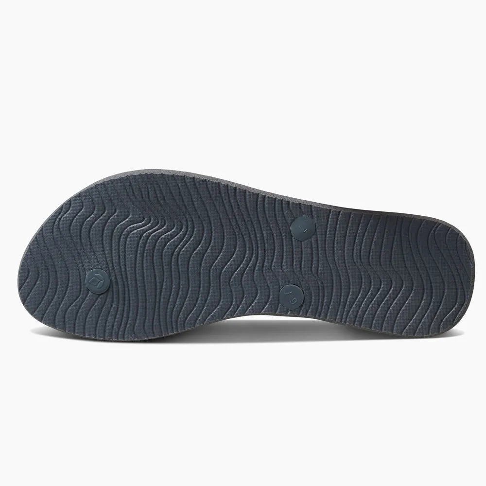 Reef Womens Cushion Bounce Stargazer Flip Flops - Shadow