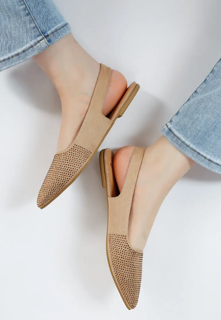 Rhinestones Slingback By Ruw